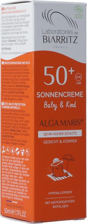Immagine prodotto Laboratoires de Biarritz Alga Maris (Crema solare viso, SPF 50+, 50 ml, 88 g)