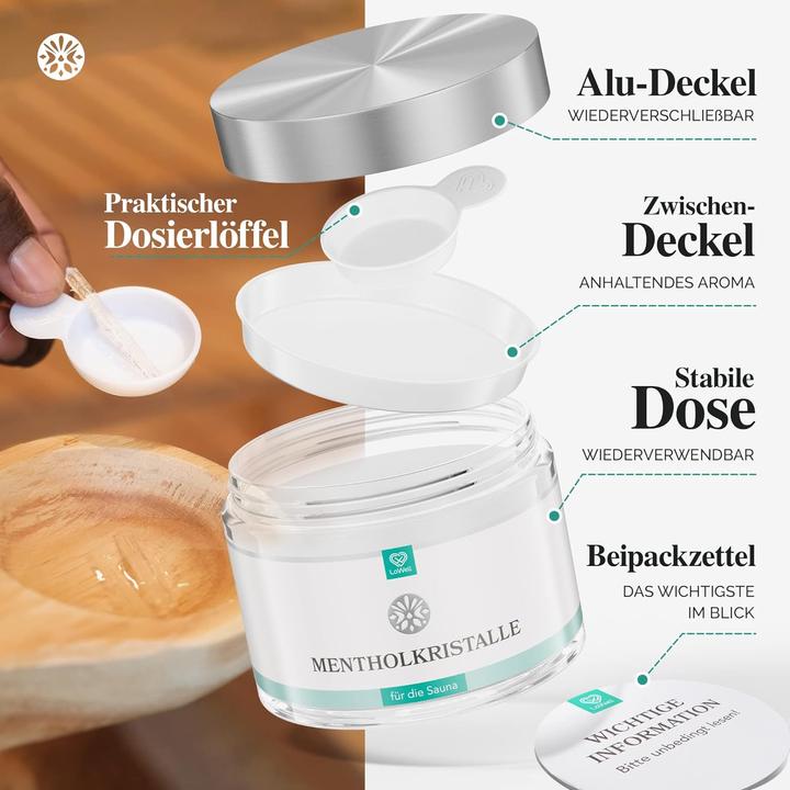 Produktbild LoWell Mentholkristalle