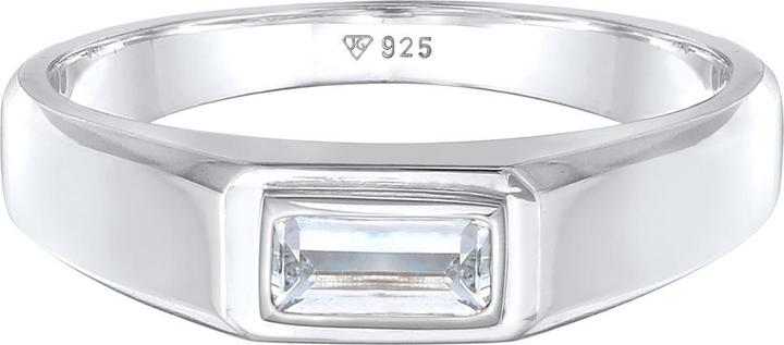 Immagine prodotto Kuzzoi Anello Uomo Topazio Semplice Elegante Argento 925 (62, 925 Argento)