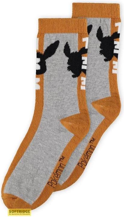 Actual product image Difuzed Pokemon - Eevee - 39/42 size (Single pack, 39 - 42)
