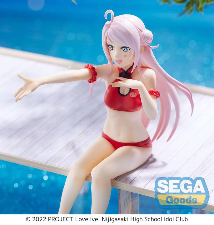 Actual product image Sega Goods LOVE LIVE! - Lanzhu Zhong - Statuette PM Perching 14cm