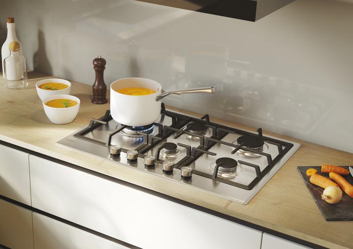 Actual product image Candy CHG7WL4WTX 4-burner Gas Hob