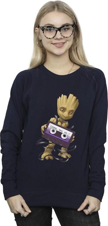 Image du produit - Sweat GUARDIANS OF THE GALAXY GROOT COSMIC TAPE - Femme (S)