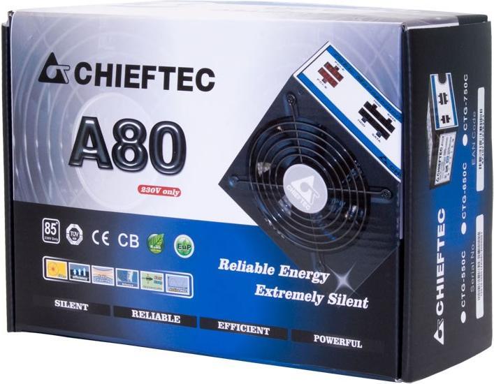 Actual product image Chieftec A-80 CTG-650C (650 W)