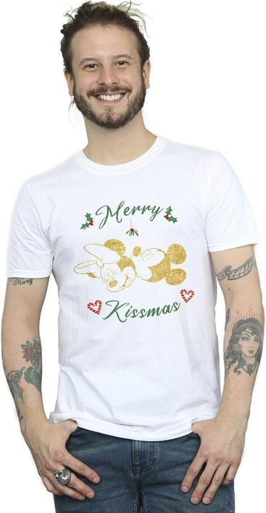 Image du produit Disney - T-shirt MICKEY MOUSE MERRY KISSMAS - Homme (5XL)