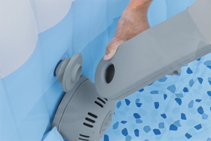 Actual product image Bestway LAY-Z-SPA Xtras LED-Wasserfall