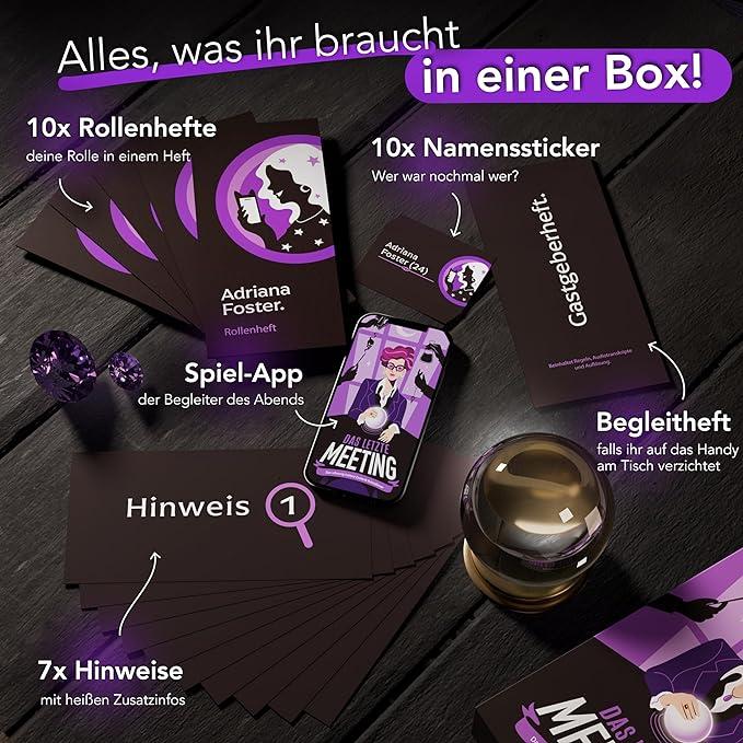 Produktbild Crime Cases Das letzte Meeting - Krimidinner (Deutsch)