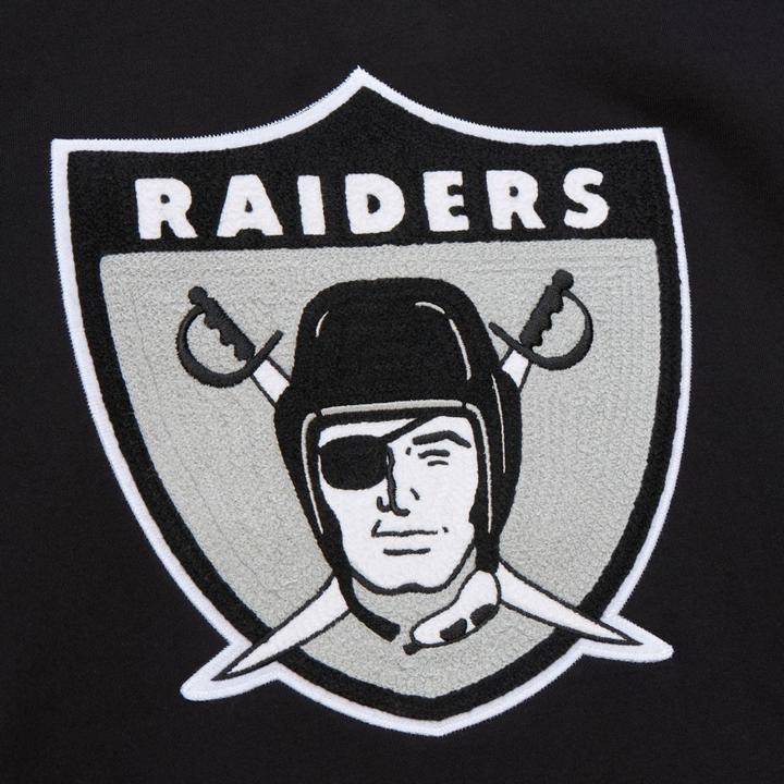 Actual product image Mitchell & Ness Fleece Hoody - STITCH Oakland Raiders - S (S)