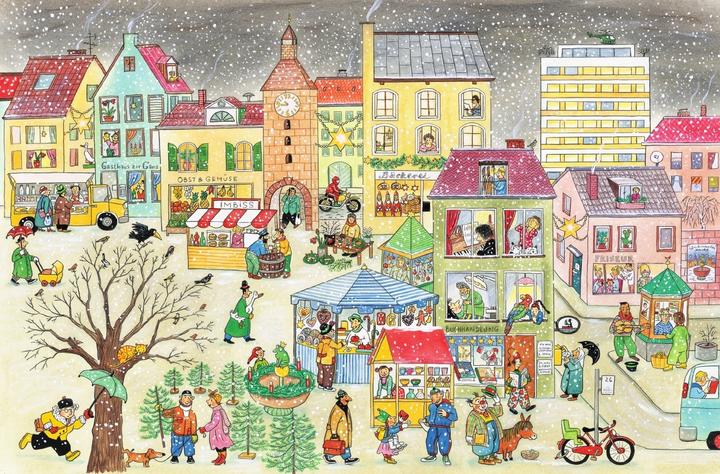 Produktbild Winter-Wimmelbuch (Deutsch, Berner, Rotraut Susanne, 2024)