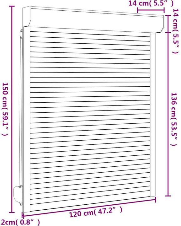 Produktbild VidaXL Helin (120 x 150 cm)
