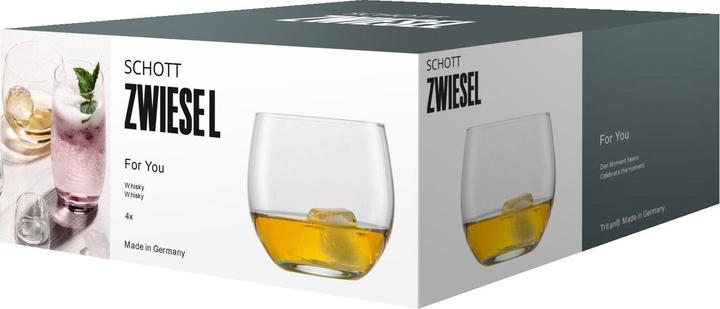 Produktbild Schott Zwiesel Whiskybecher FOR YOU (4 dl, 4 x, Whiskygläser)