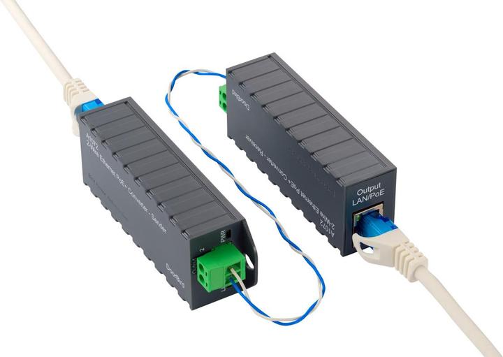 Produktbild Doorbird 2-Draht Ethernet PoE+ Konverter A1072