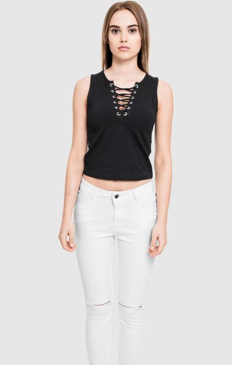 Produktbild Urban Classics Ladies Lace Up Cropped Top (XS)