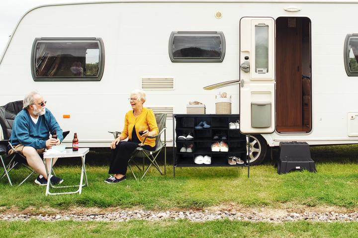 Image du produit Relaxdays Rangement chaussures camping