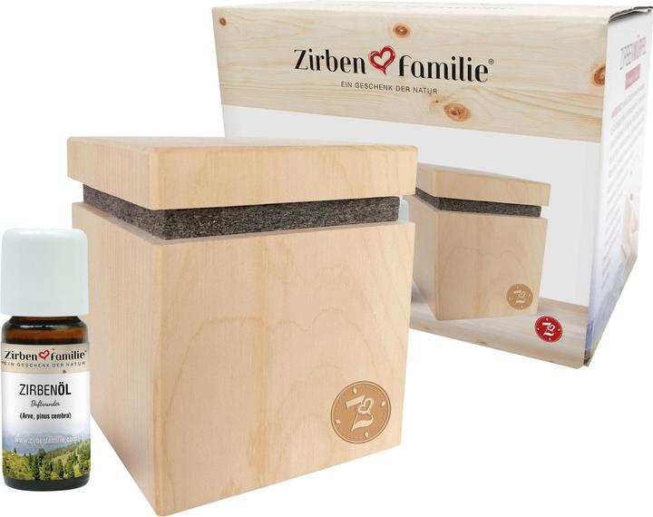 Produktbild ZirbenFamilie Zirbenwürfel Orignal Premium (10 ml)