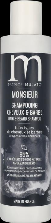 Actual product image Patrice Mulato Monsieur (200 ml, Liquid shampoo)