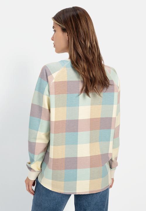 Actual product image Camel Active Sweatshirt with checked pattern (M)