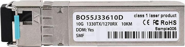 Immagine prodotto CBO Meraki SFP-10G-BX-D compatibile BlueOptics SFP+ BO55J33610D