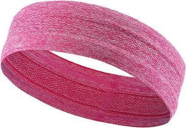 Image du produit Hurtel Bandeau élastique en tissu pour la course à pied et le fitness rose