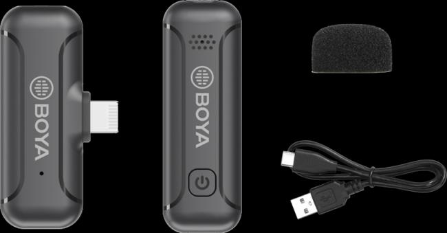 Produktbild Boya BY-WM3T2-D1 wireless mic for IOS one transmitter