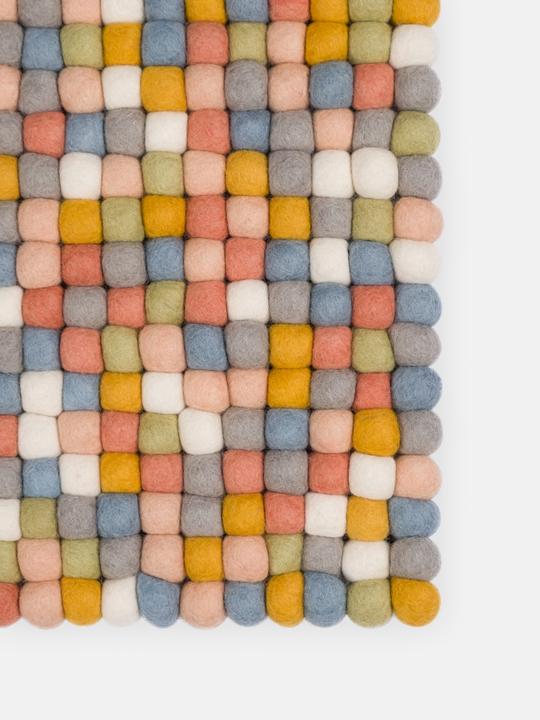 Immagine prodotto Myfelt Liese feltro palla tappeto angolare (70 x 100 cm)