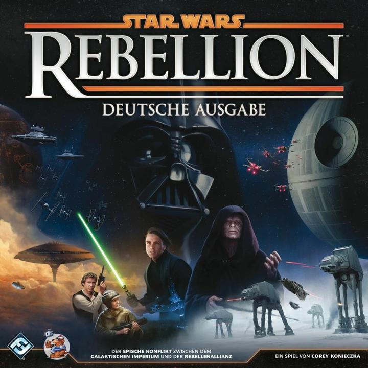 Immagine prodotto FFG FFGD3002 - Star Wars: Rebellion, gioco da tavolo, gioco base, 2-4 giocatori, età 14+ (edizione DE) (Tedesco)