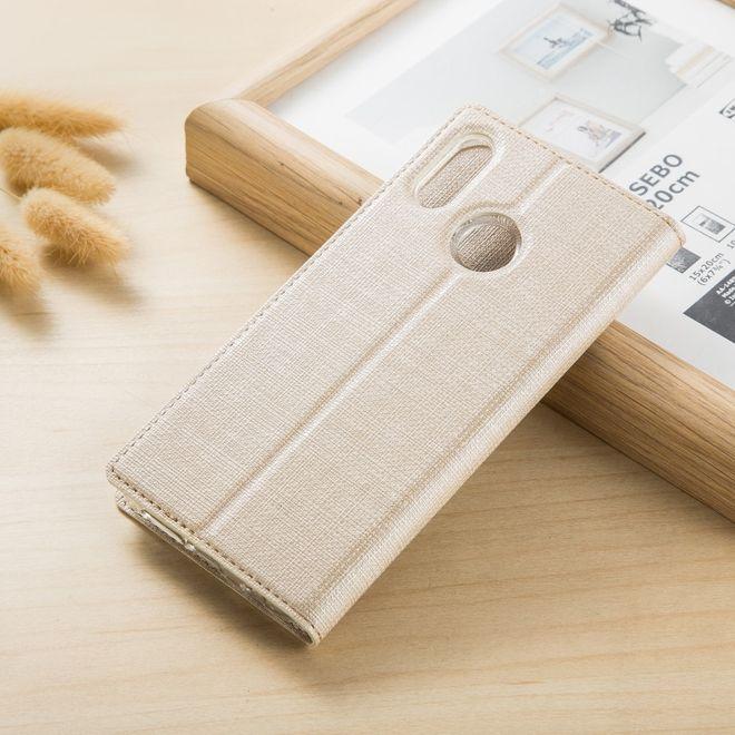 Produktbild MU Classic Leder Bookcover Hülle (Huawei P Smart+)
