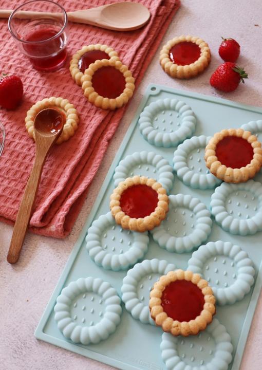 Immagine prodotto ScrapCooking Teglia in silicone per 11 tartellette