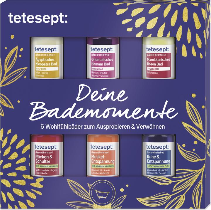 Image du produit Tetesept Coffret cadeau Moments de bain (120 ml, Huile de bain)