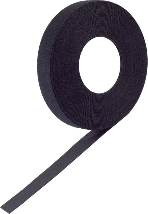 Produktbild BKL Electronic PRO Klettband Pilzkopf (L x B) 10 m x 16 mm Schwarz 1 St. (16 mm)