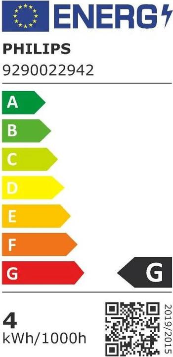 Energie-Label Philips Hue White & Color BT (E14, 5.30 W, 470 lm, 1 x, G)
