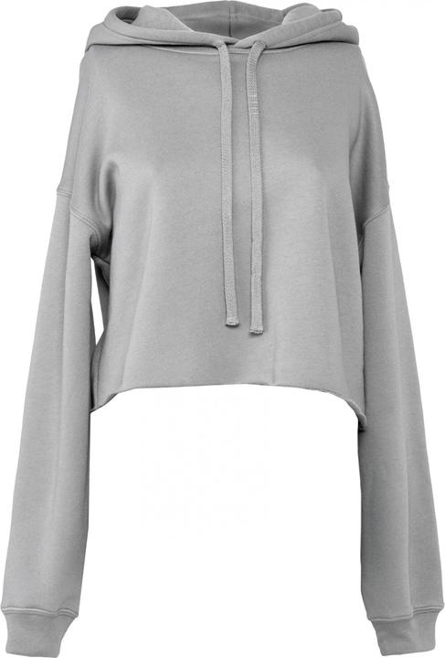 Bella Canvas Women's Crop Fleece Hoodie