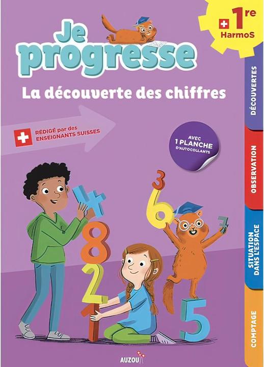 Produktbild Je progresse 1re harmos - La découverte des chiffres - Nouvelle édition (Französisch, Collectif, 2021)