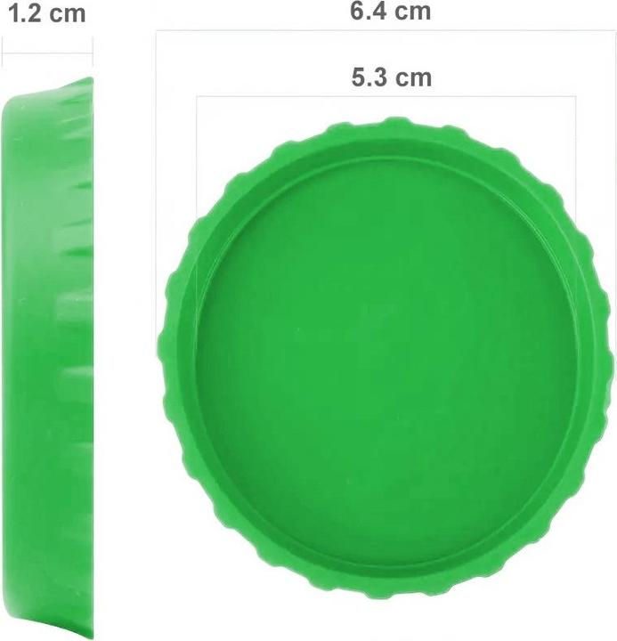 Actual product image ASMI Reusable beverage can lid, silicone can cover (1 x)