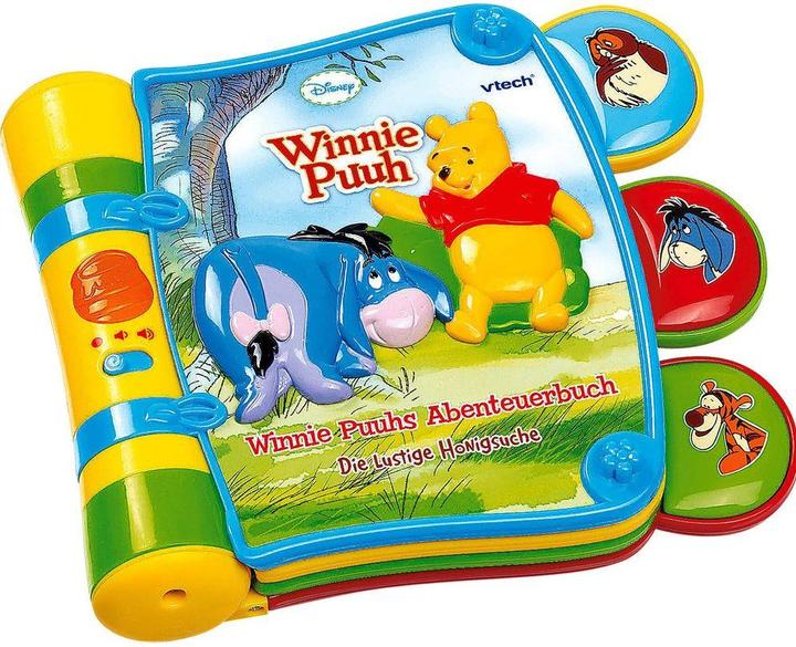Image du produit VTech Livre d'aventures de Winnie l'Ourson - La drôle de chasse au miel (Allemand)
