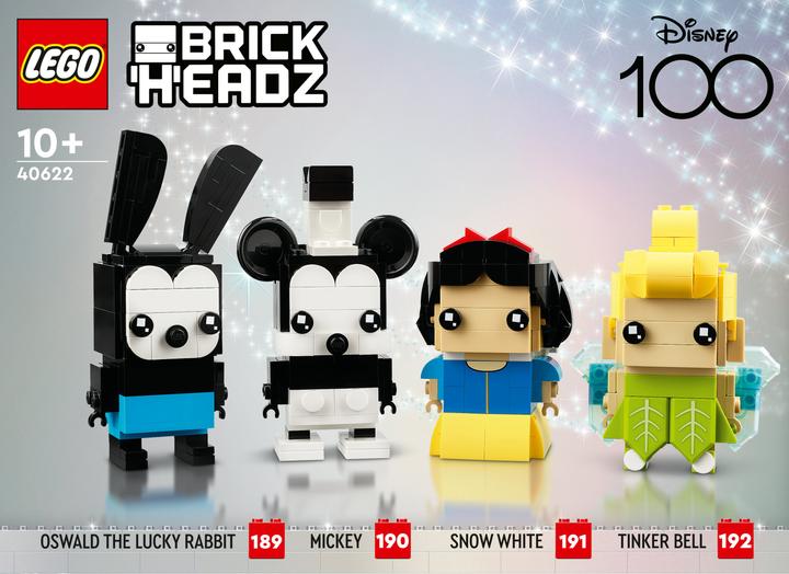 Immagine prodotto LEGO BrickHeadz - 100° Anniversario Disney (40622, LEGO Brickheadz)