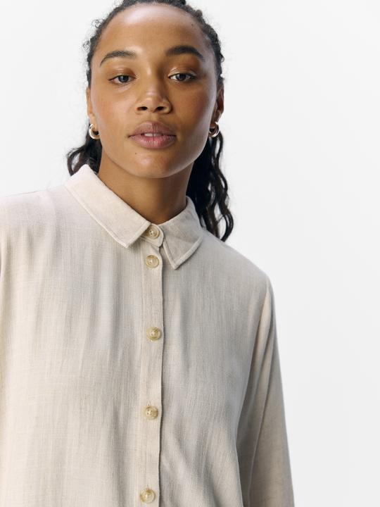 Actual product image Object Linen mix shirt (38)