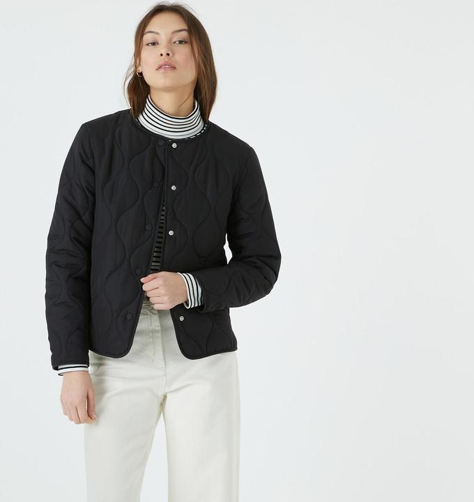 Actual product image La Redoute Collections Light quilted jacket with press studs (40)
