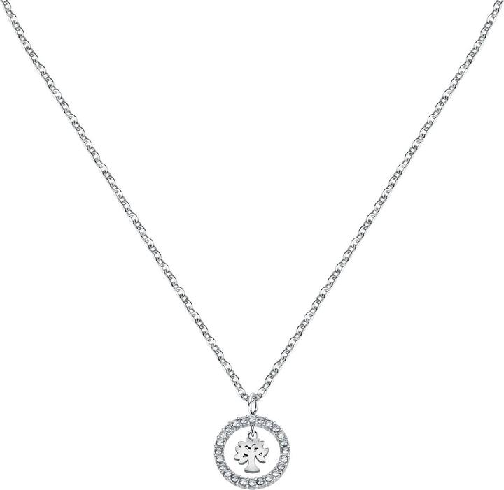 La Petite Story Collana con albero genealogico (Acciaio inossidabile, 40 - 45 cm)