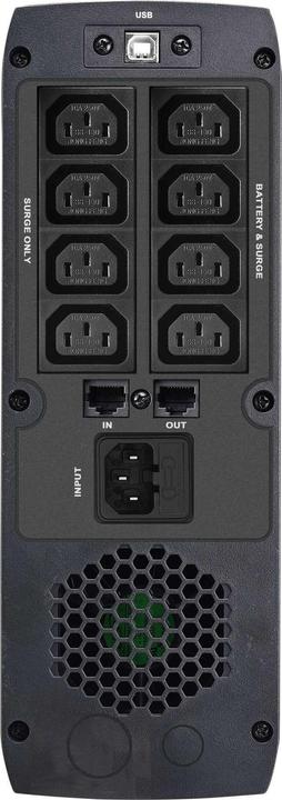 Actual product image Powerwalker Bluewalker UPS VI 1000 GXB IEC UK 600W Line-Int (1000 VA, 600 W, Line-interactive UPS)