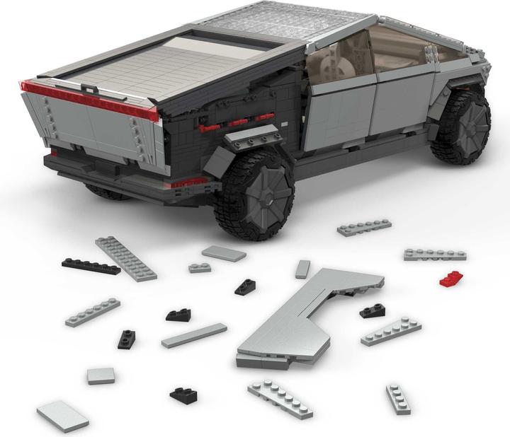 Actual product image Mega Construx MEGA Tesla Cybertruck