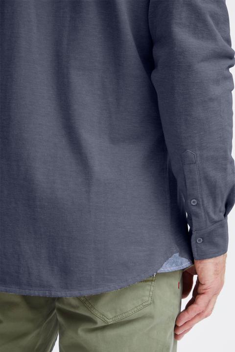 Actual product image FQ1924 FQSteven piqué knitted LS shirt 21900613 (L)