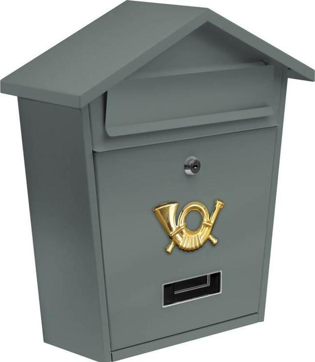 Actual product image Toya VOREL Mailbox 380 x 320 x 105mm GRAPHITE 78581