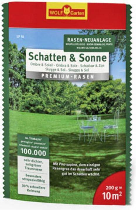 Produktbild Wolf-Garten Schatten & Sonne (Rasensamen)