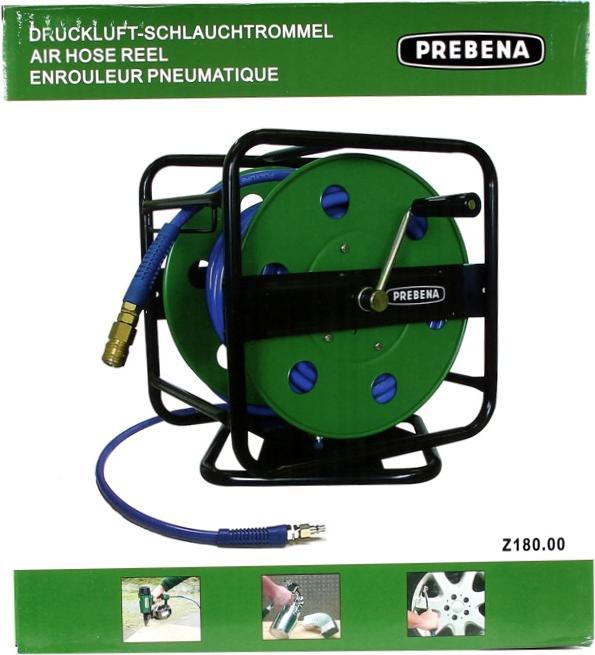 Actual product image Prebena Compressed air hose reel