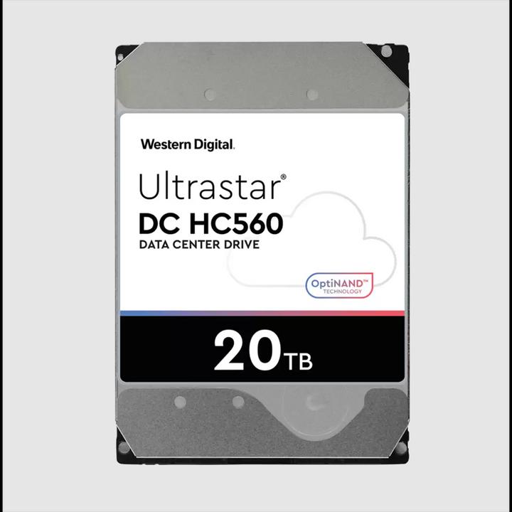 Image du produit WD Ultrastar SN150, PCIe 3ème, HH-HL (20 To, 3.5")