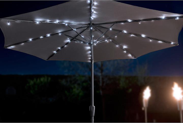 Immagine prodotto Luminea Catena luminosa solare a LED per ombrelloni (1.50 m)