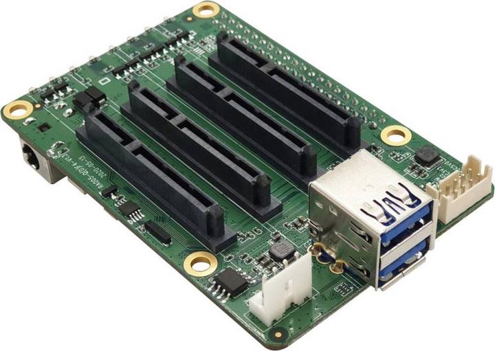 Image du produit Allnet Carte Raspberry 4 SATA HAT Quad NAS pour le stockage en réseau