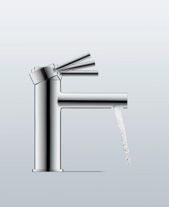 Produktbild Duravit Circle Einhebel-Waschtischmischer M FreshStart, ohne Ablaufgarnitur, Ausladung 117 mm, Chrom