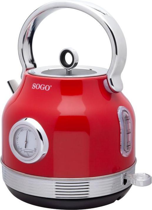 Productafbeelding Sogo Retro Strix Control Snoerloze Waterkoker (1.80 l)